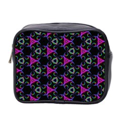 Background-triangle Mini Toiletries Bag (two Sides) by nateshop