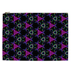 Background-triangle Cosmetic Bag (xxl) by nateshop