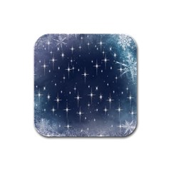 Background-star Rubber Square Coaster (4 Pack) by nateshop