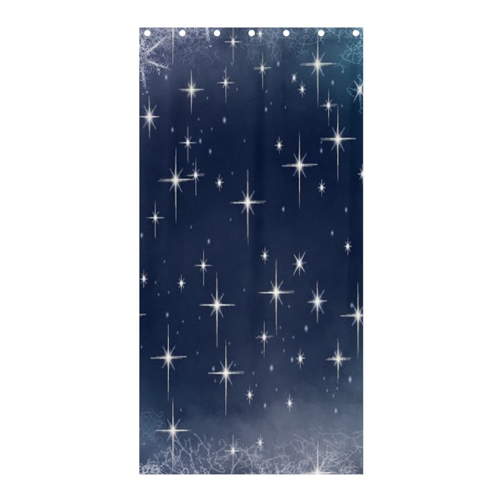 Background-star Shower Curtain 36  x 72  (Stall) 