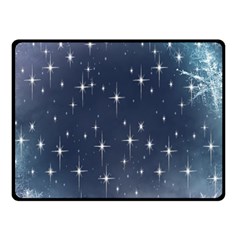 Background-star Double Sided Fleece Blanket (small) 