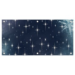 Background-star Banner And Sign 4  X 2  by nateshop