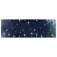 Background-star Banner And Sign 9  X 3 