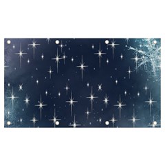 Background-star Banner And Sign 7  X 4 