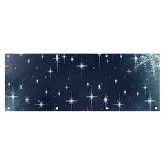 Background-star Banner And Sign 8  X 3 