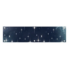 Background-star Banner And Sign 4  X 1 