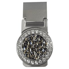 Background-star-white Gold Money Clips (cz)  by nateshop