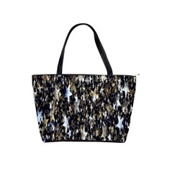 Background-star-white Gold Classic Shoulder Handbag by nateshop