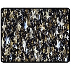 Background-star-white Gold Fleece Blanket (medium)  by nateshop