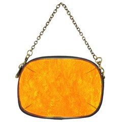 Background-yellow Chain Purse (one Side) by nateshop