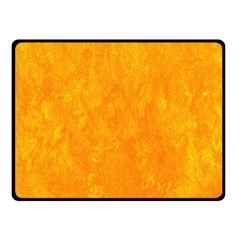 Background-yellow Double Sided Fleece Blanket (small)  by nateshop