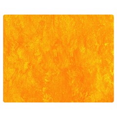 Background-yellow Double Sided Flano Blanket (medium) 