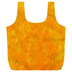 Background-yellow Full Print Recycle Bag (xxxl) by nateshop