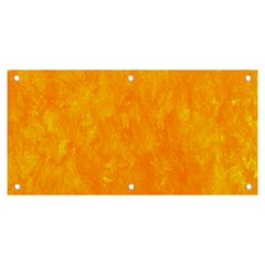 Background-yellow Banner And Sign 6  X 3 