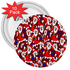 Nicholas 3  Buttons (10 Pack) 