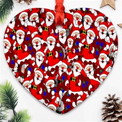 Nicholas Heart Ornament (two Sides) by nateshop