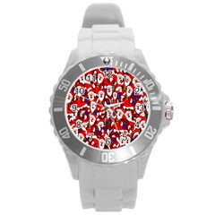 Nicholas Round Plastic Sport Watch (l) by nateshop