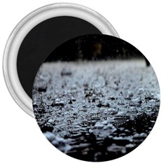  Rain Drops Water Liquid  3  Magnets by artworkshop