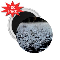  Rain Drops Water Liquid  2 25  Magnets (100 Pack)  by artworkshop