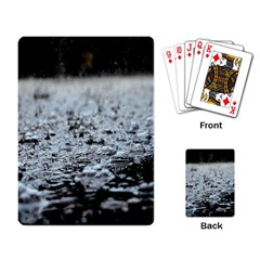  Rain Drops Water Liquid  Playing Cards Single Design (rectangle) by artworkshop