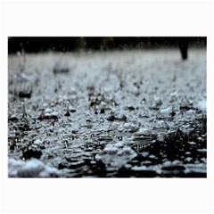  Rain Drops Water Liquid  Large Glasses Cloth by artworkshop