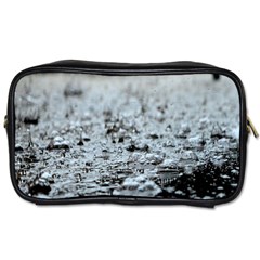  Rain Drops Water Liquid  Toiletries Bag (two Sides) by artworkshop