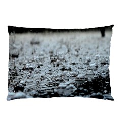  Rain Drops Water Liquid  Pillow Case (two Sides) by artworkshop