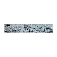  Rain Drops Water Liquid  Flano Scarf (mini) by artworkshop