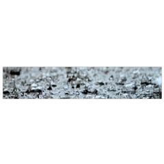  Rain Drops Water Liquid  Small Flano Scarf by artworkshop