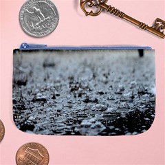  Rain Drops Water Liquid  Large Coin Purse by artworkshop