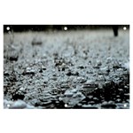  Rain Drops Water Liquid  Banner and Sign 6  x 4  Front