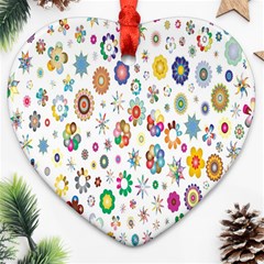  Background Chromatic Colorful Ornament (heart) by artworkshop