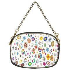  Background Chromatic Colorful Chain Purse (one Side) by artworkshop