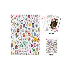  Background Chromatic Colorful Playing Cards Single Design (mini) by artworkshop