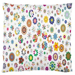  Background Chromatic Colorful Large Cushion Case (two Sides) by artworkshop