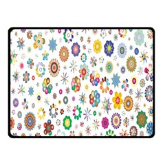  Background Chromatic Colorful Double Sided Fleece Blanket (small)  by artworkshop