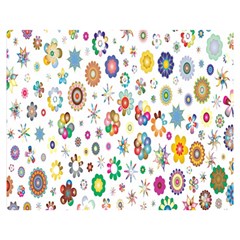  Background Chromatic Colorful Double Sided Flano Blanket (medium) 