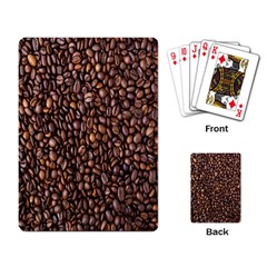 Coffee Beans Food Texture Playing Cards Single Design (rectangle) by artworkshop