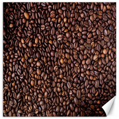 Coffee Beans Food Texture Canvas 12  X 12  by artworkshop