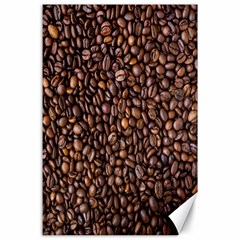 Coffee Beans Food Texture Canvas 24  X 36  by artworkshop