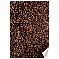 Coffee Beans Food Texture Canvas 12  X 18  by artworkshop