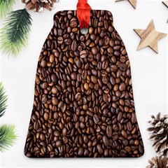 Coffee Beans Food Texture Bell Ornament (two Sides) by artworkshop