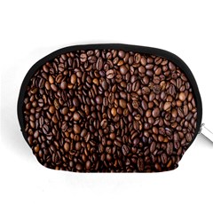 Coffee Beans Food Texture Accessory Pouch (medium) by artworkshop