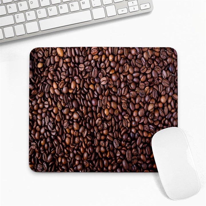 Coffee Beans Food Texture Large Mousepads