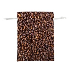 Coffee Beans Food Texture Lightweight Drawstring Pouch (s) by artworkshop