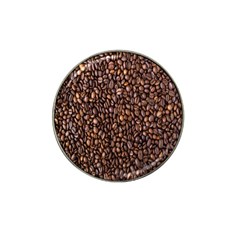 Coffee Beans Food Texture Hat Clip Ball Marker (10 Pack) by artworkshop