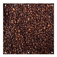 Coffee Beans Food Texture Banner And Sign 4  X 4 