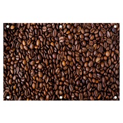 Coffee Beans Food Texture Banner And Sign 6  X 4 