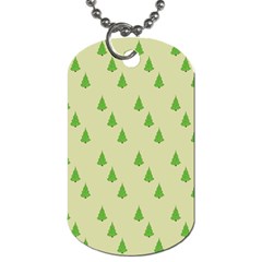 Christmas Wrapping Paper  Dog Tag (one Side) by artworkshop