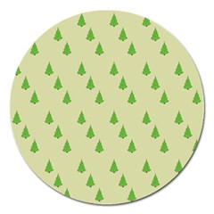 Christmas Wrapping Paper  Magnet 5  (round) by artworkshop